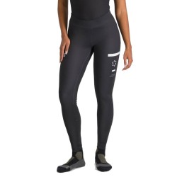 Varma tights för kvinnor Sportful Squadra W svart / vit